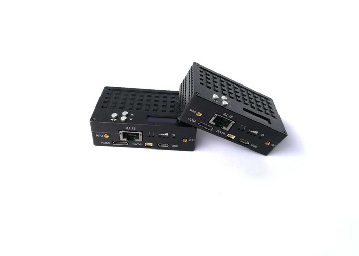 Crittografia radiofonica del bit AES di sostegno 128 del ricetrasmettitore di dati COFDM del UAV di collegamento del IP di Ethernet